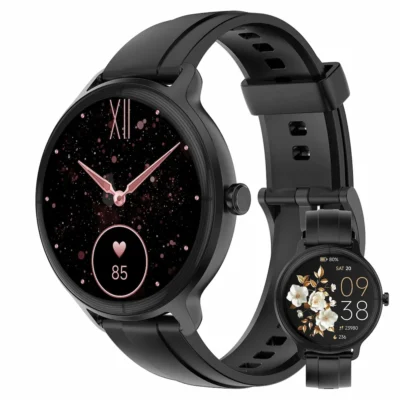 New 1.27 Inch Round TFT Beautiful design Al Voice Smart Watch for Female