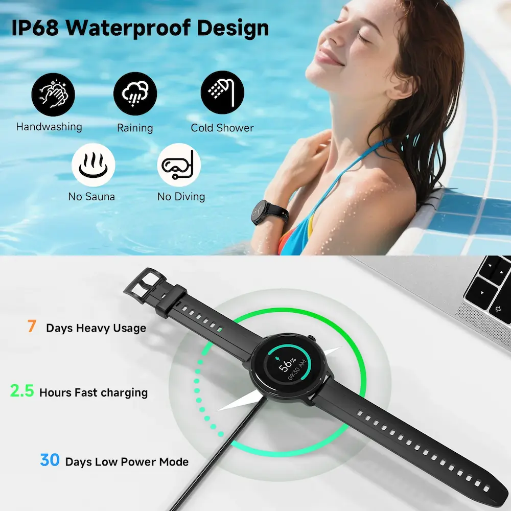 Smart Fitness Watch with Heart Rate & Sleep Monitoring - Image 5