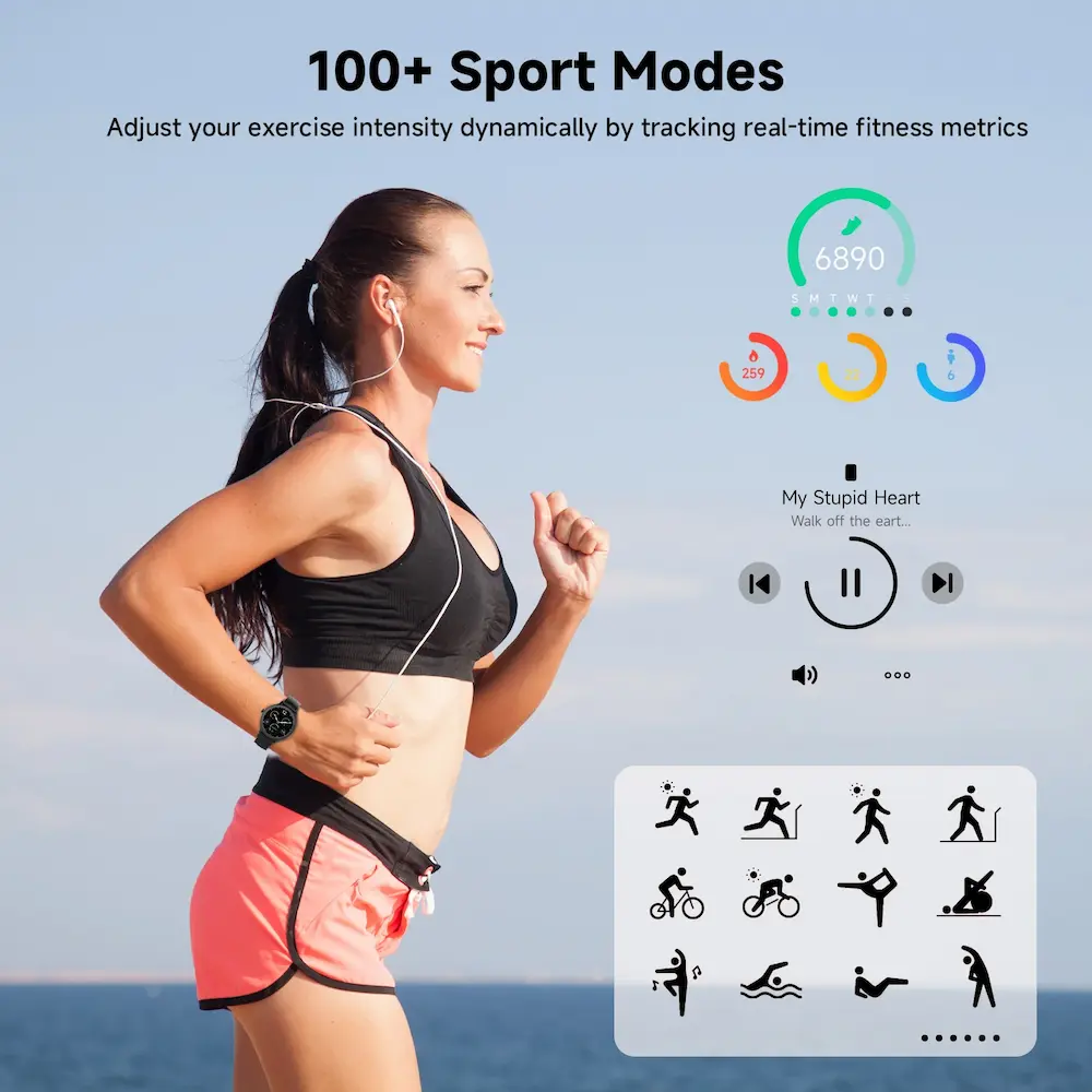 Smart Fitness Watch with Heart Rate & Sleep Monitoring - Image 6