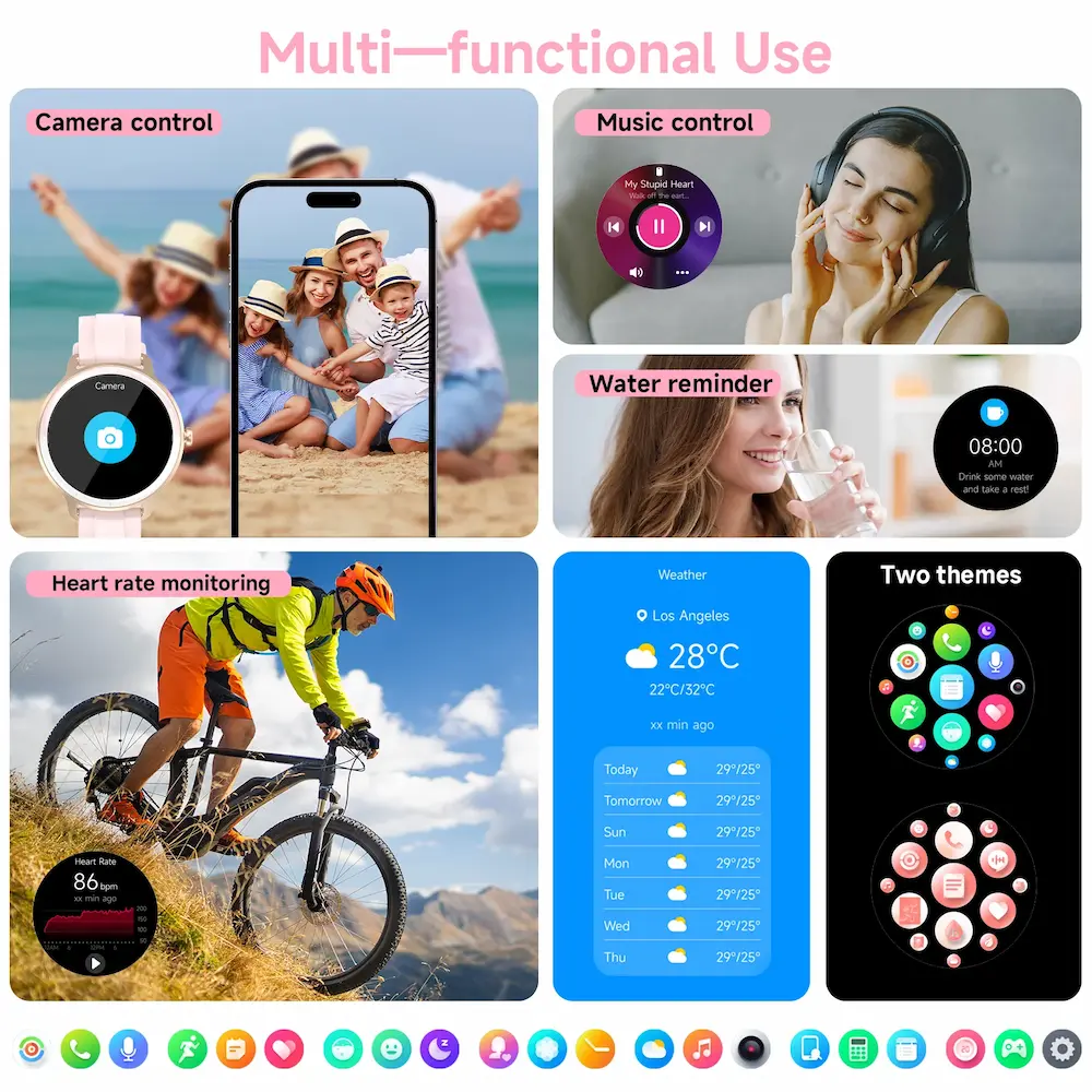 Smart Fitness Watch with Heart Rate & Sleep Monitoring - Image 8
